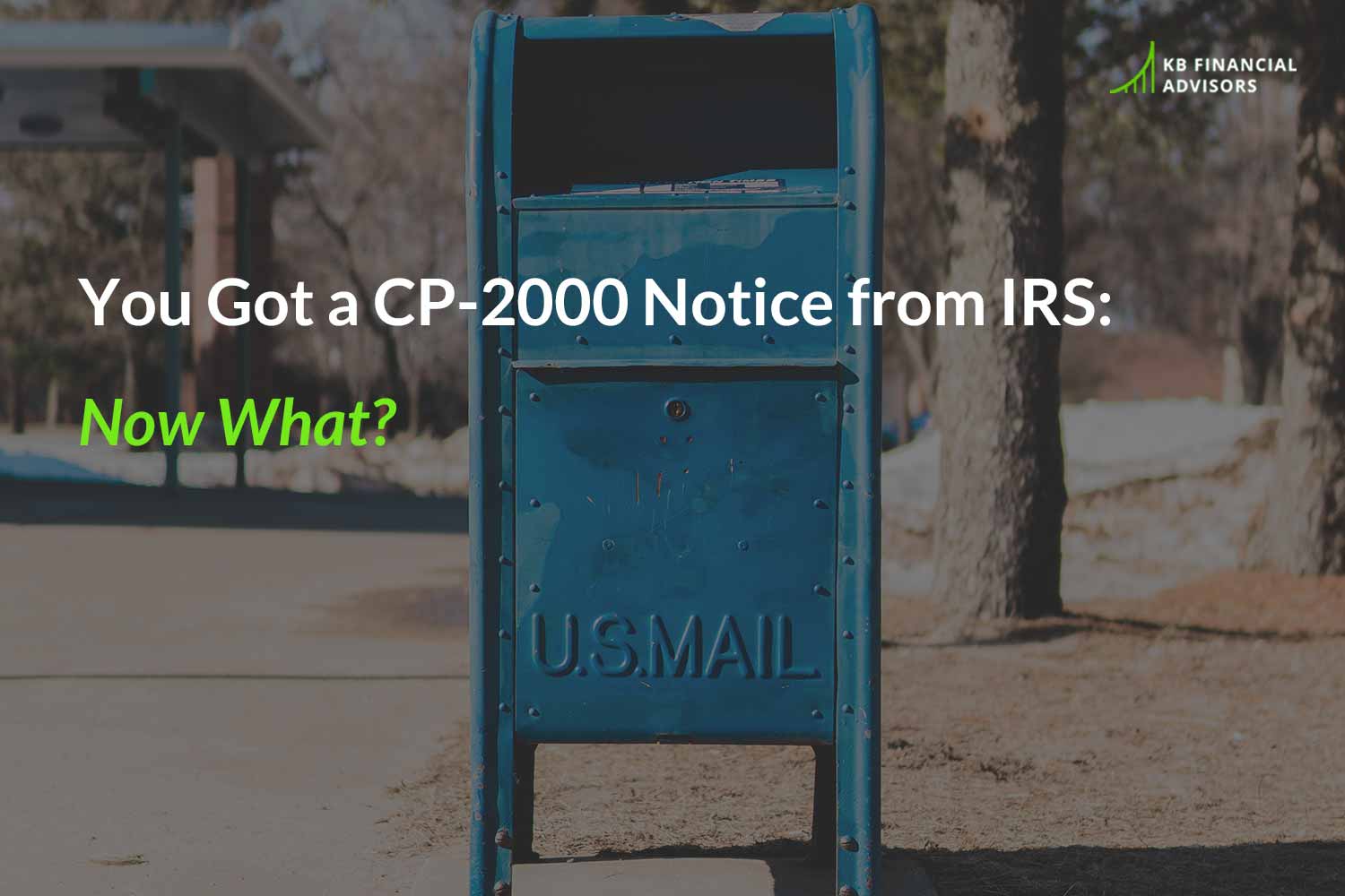 cp2000 notice from irs