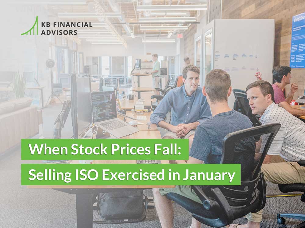 When Stock Prices Fall: Selling ISO Exercised in January