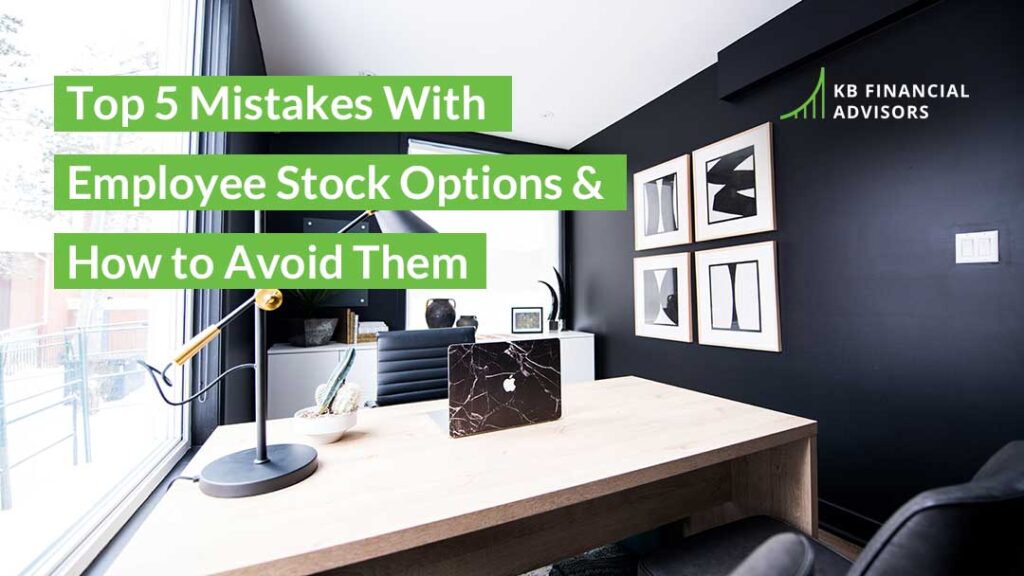 mistakes with employee stock options