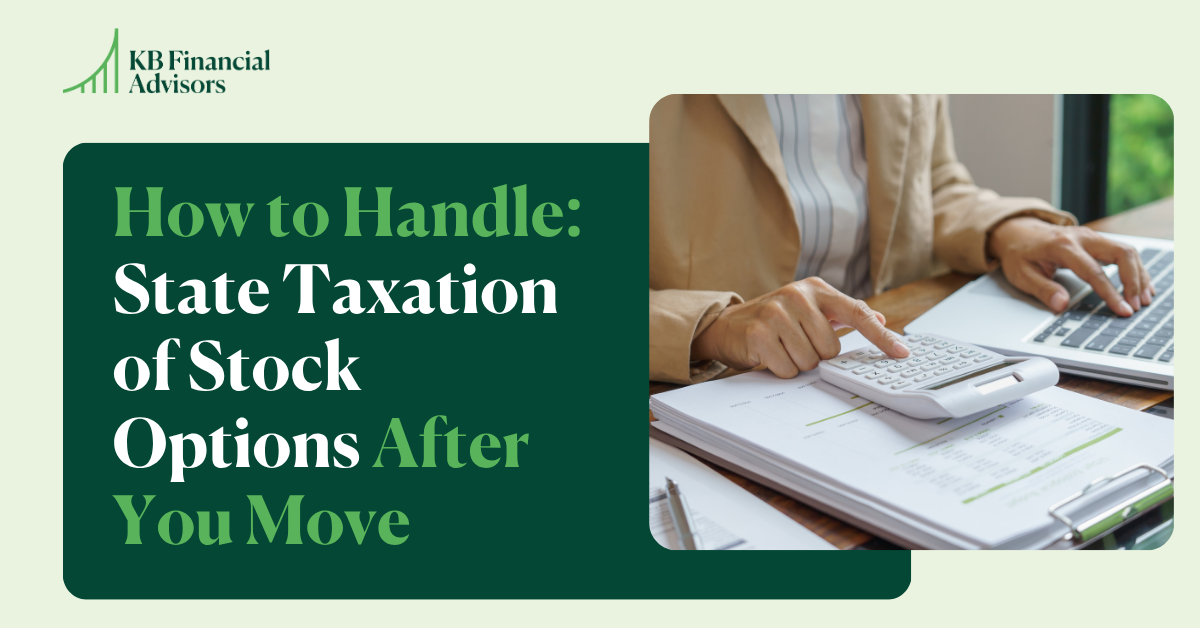 state taxation of stock options after move