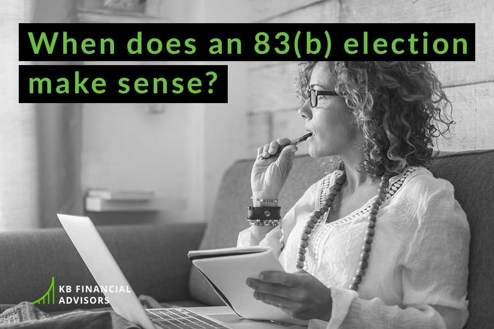 When does an 83(b) election make sense?