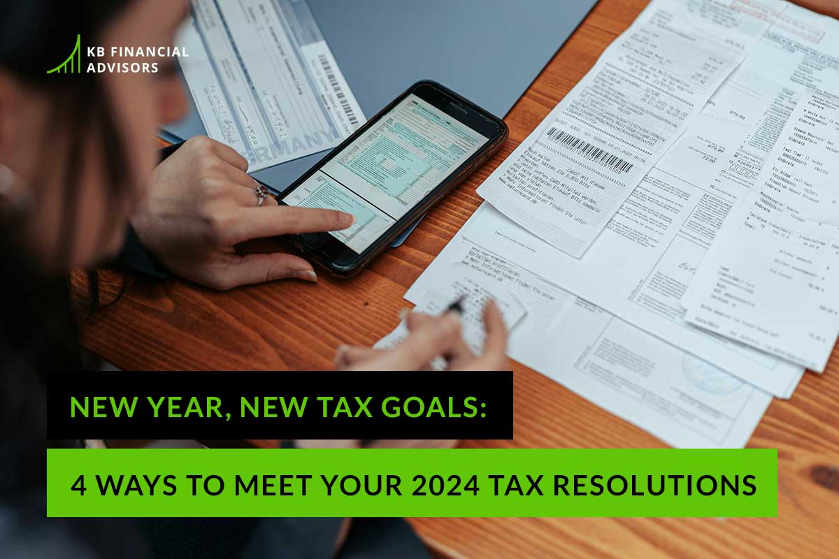 New year, new tax goals: 4 ways to meet your 2024 tax resolutions