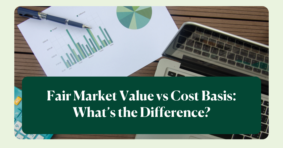 fair market value vs. cost basis financial advice