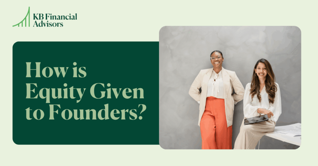 Equity given to founders