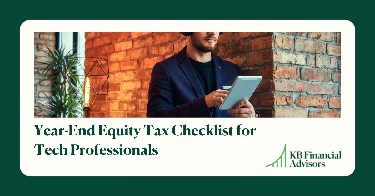 Year-End Equity Tax Checklist