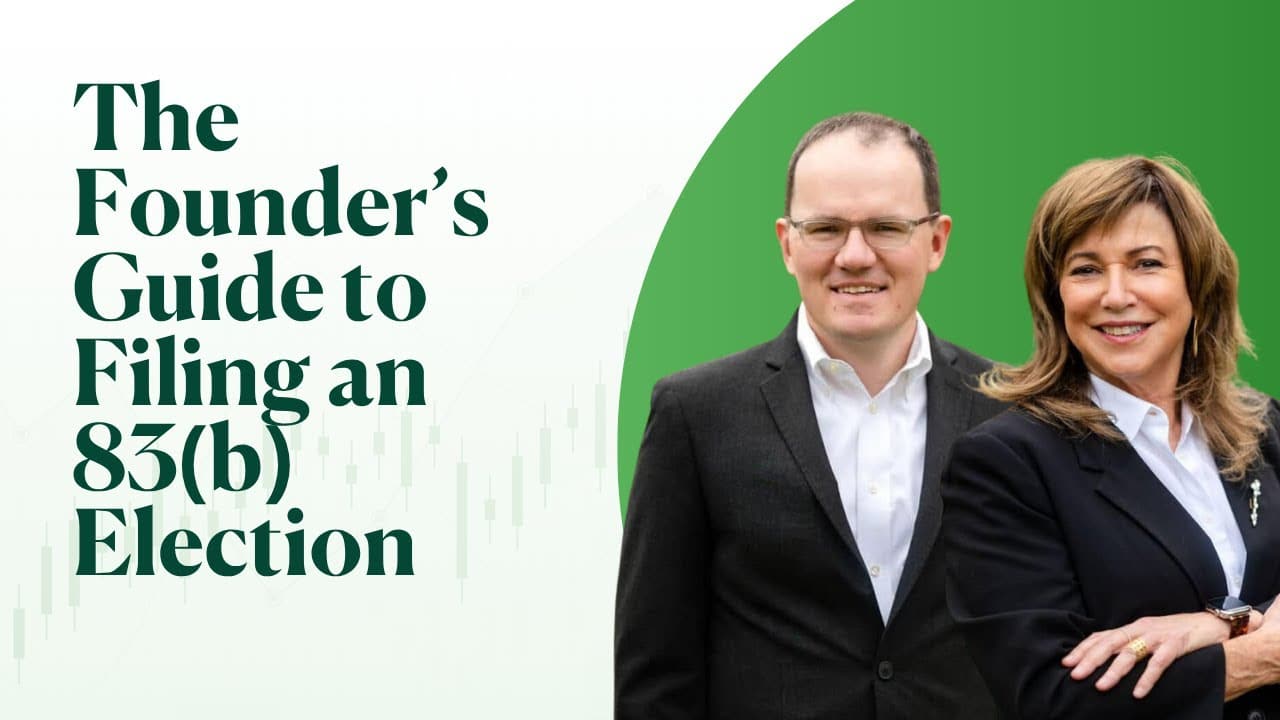 The Founder’s Guide to the 83(b) Election (Save BIG on Startup Taxes)