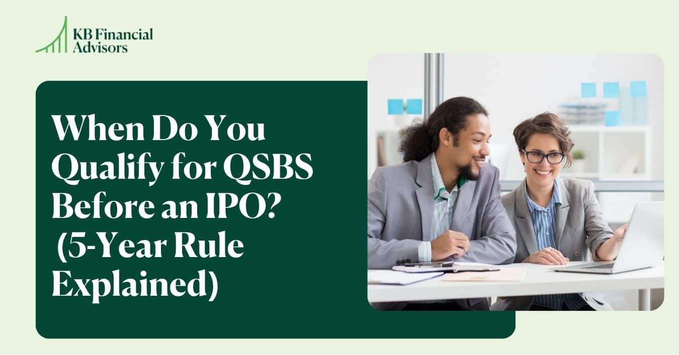 QSBS 5 Year Rule Before IPO